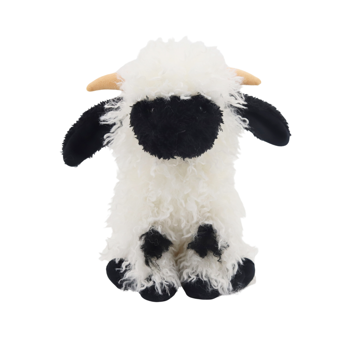 Kuscheltier Walliser Schwarznasenschaf - 23 cm - Weicher Plüsch - Jomanda