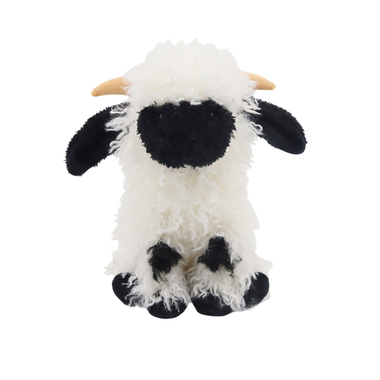 Knuffel Walliser Zwartneusschaap - 23 cm - Zacht Pluche - Jomanda