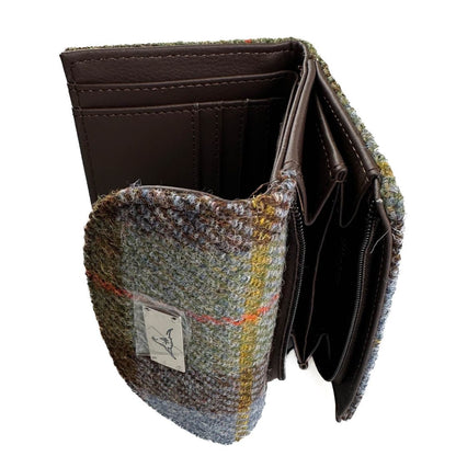 MoodCompanyNL - Dames Portemonnee Jura Multi Color - Harris Tweed - Glen Appin of Scotland - 5060631376252