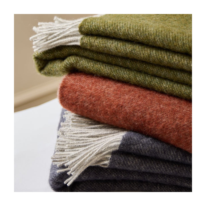 Plaid Dartmoor Ketchup - 150x183 - Nieuw Wol - Tweedmill UK