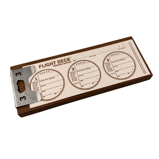 MoodCompanyNL - Flight Board inclusief set Whisky registratiekaarten - 33 Books USA - 6151209143105
