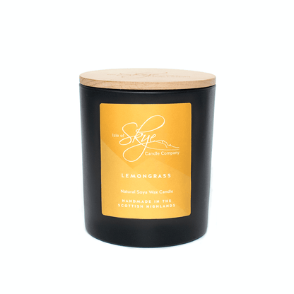 Mood Company - Geurkaars Citroengras Large - 45 uur - Sojawas - Isle of Skye Candle - 5060346380018