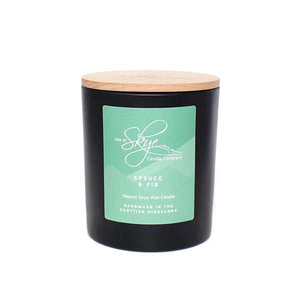 Geurkaars Den en Spar Large - 45 uur - Sojawas - Isle of Skye Candle by MoodCompanyNL