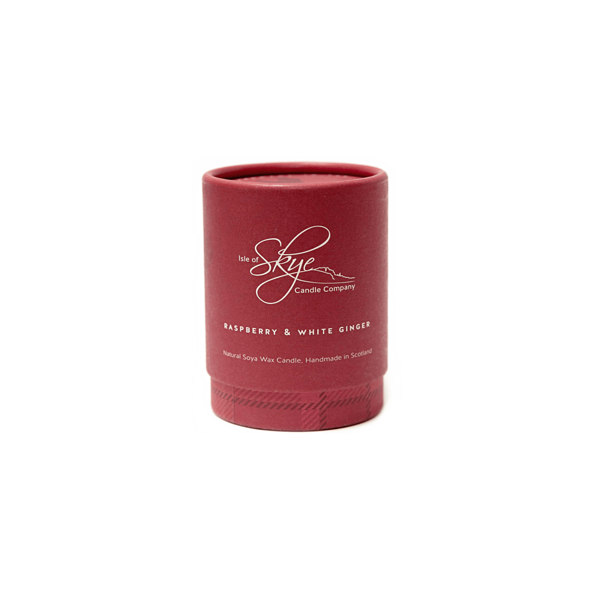 MoodCompanyNL - Geurkaars Framboos met Gember Mini - 20 uur - Sojawas - Isle of Skye Candle - 5060346381640