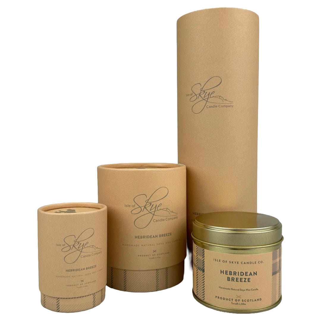 Mood Company - Geurkaars Scottish Hebridean Breeze Large - 45 uur - Sojawas - Isle of Skye Candle - 6151208558542