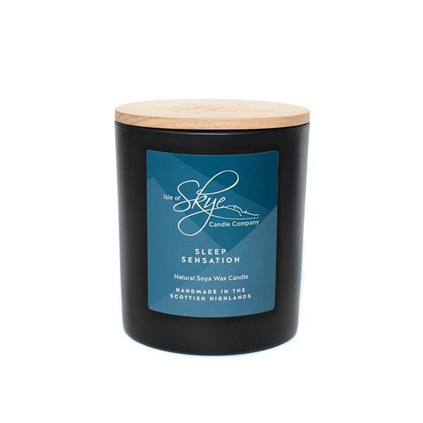 Geurkaars Sleep Sensation Large - 45 uur - Sojawas - Isle of Skye Candle by MoodCompanyNL