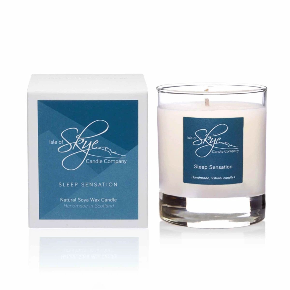 Geurkaars Sleep Sensation Small - 30 uur - Sojawas - Isle of Skye Candle by MoodCompanyNL