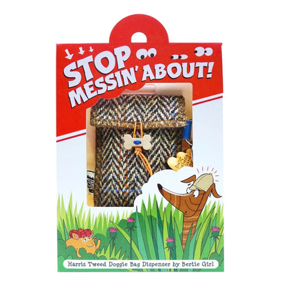 MoodCompanyNL - Harris Tweed Houder voor hondenpoep zakjes Hamish - 6095652753767