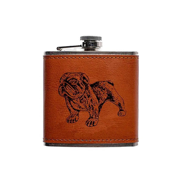 Mood Company - Heupfles Buldog - Leer - Selbraehouse Scotland - 5060949555981