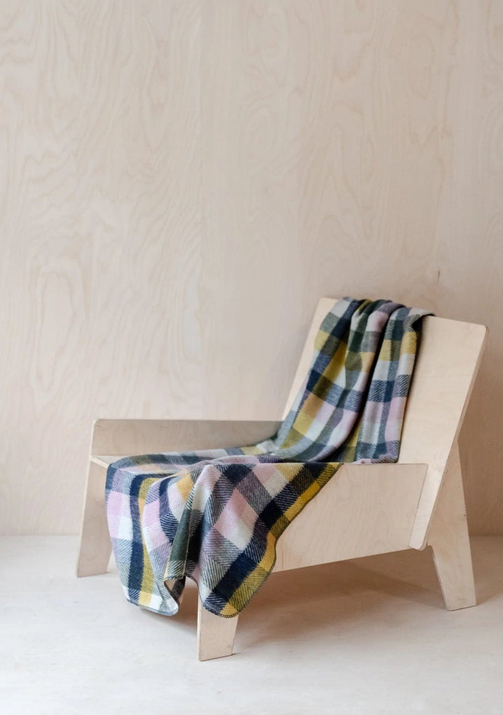 MoodCompanyNL - Hondendeken Geruit Willow - Wol - Geurbestendig - Hypoallergeen - 150x90 - TBCo Scotland - 5055603572084