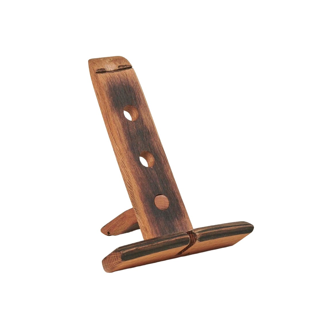 MoodCompanyNL - Ipad standaard van oude whiskyvaten - Handgemaakt - Darach Scotland - 6091023689666