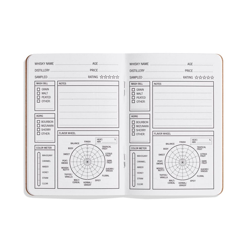 MoodCompanyNL - Japanse Whisky Registratieboekje - Whiskydagboek - 33 Books USA - 689466923247