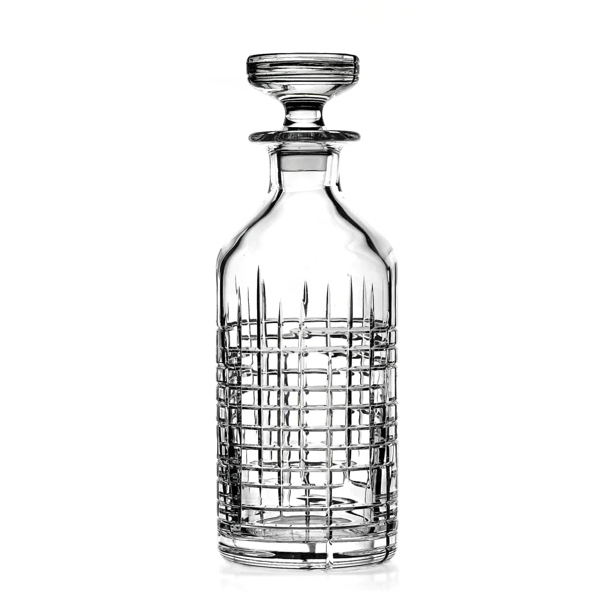 MoodCompanyNL - Karaf Boogie Woogie - Handgemaakt - 850 ml - Loodkristal - Cumbria Crystal England - 6095634168190