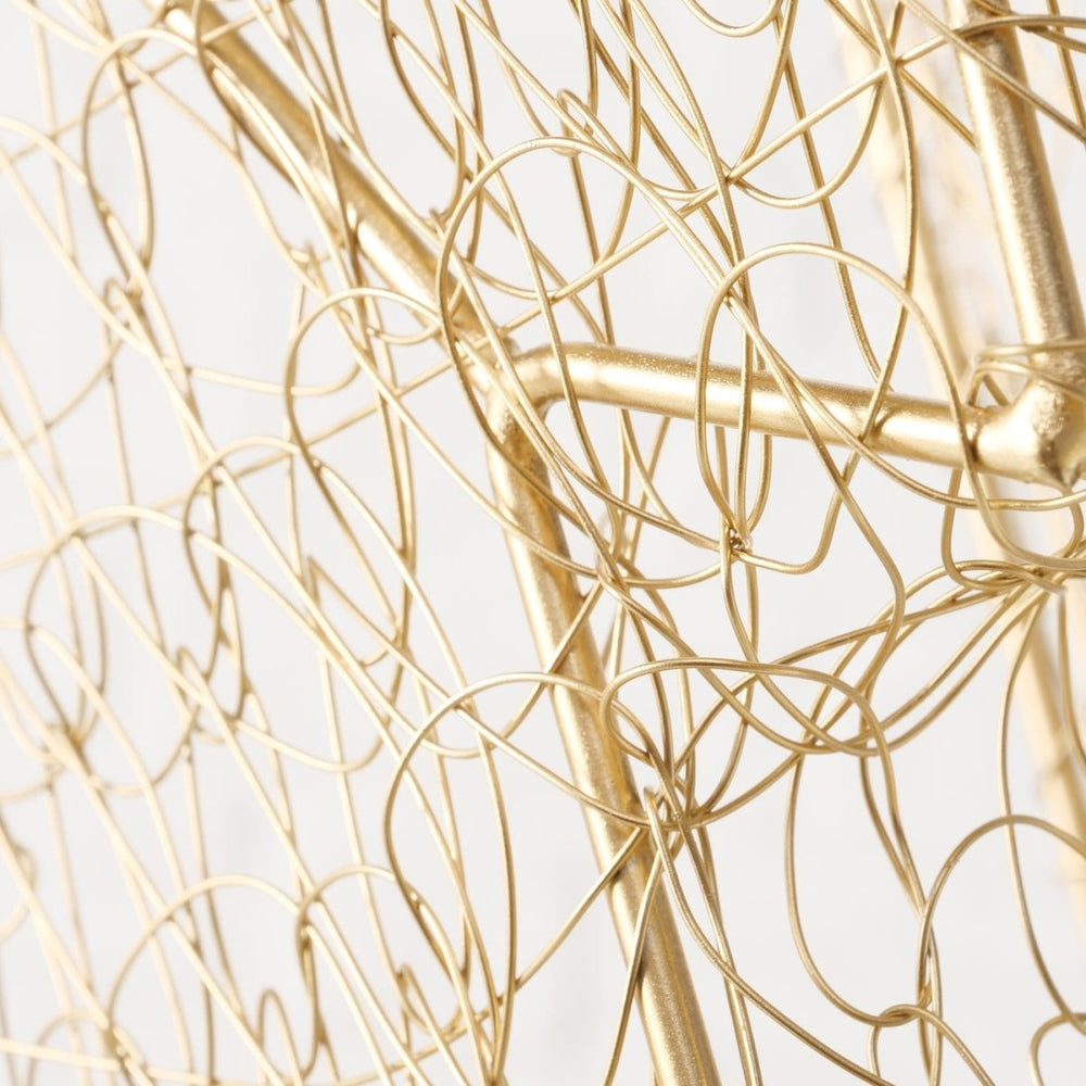 MoodCompanyNL - Kerstboom goud - metaal - 116,5 cm hoog - 4066076441754