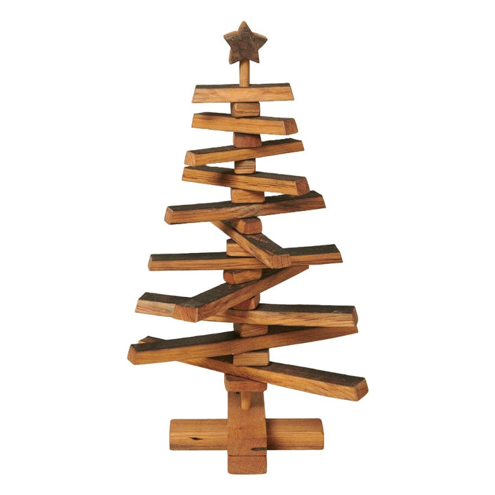MoodCompanyNL - Kerstboom medium van oude whiskyvaten - 60 x 30 cm - Handgemaakt - Darach Scotland - 6091023031090