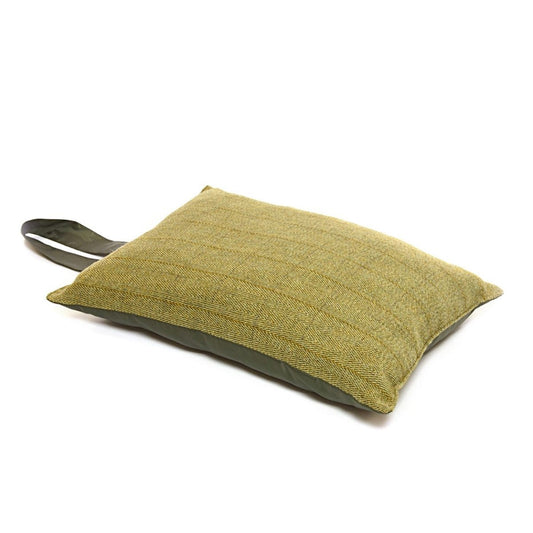 MoodCompanyNL - Kniekussen Olive - Tweed - 51x36 - Tweedmill - 5060445893235