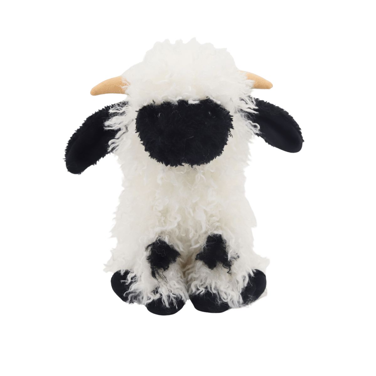 Mood Company - Knuffel Walliser Zwartneusschaap - 23 cm - Zacht Pluche - Jomanda - 669168344694