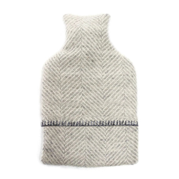 Kruik Visgraat Grijs - 2 liter - Wol - Tweedmill by MoodCompanyNL
