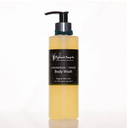 MoodCompanyNL - Lemongrass & Ginger – Fris & Pittig - Biologische Douchegel 250ml - 5060188000273