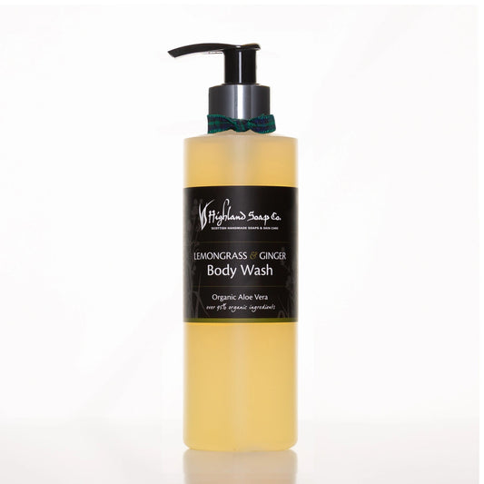 MoodCompanyNL - Lemongrass & Ginger – Fris & Pittig - Biologische Douchegel 250ml - 5060188000273
