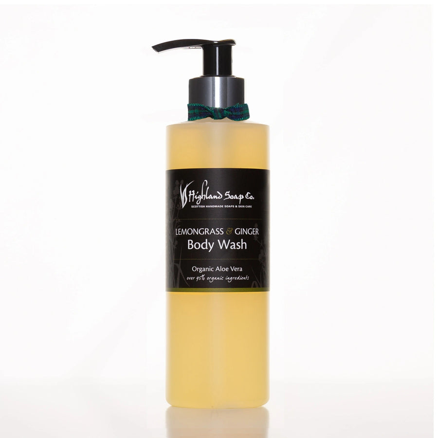 MoodCompanyNL - Lemongrass & Ginger – Fris & Pittig - Biologische Douchegel 250ml - 5060188000273