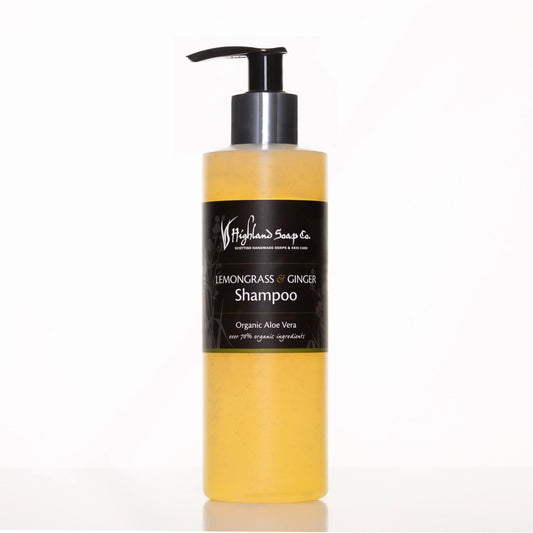 MoodCompanyNL - Lemongrass & Ginger – Fris & Pittig - Biologische Shampoo 250ml - 5060188000747