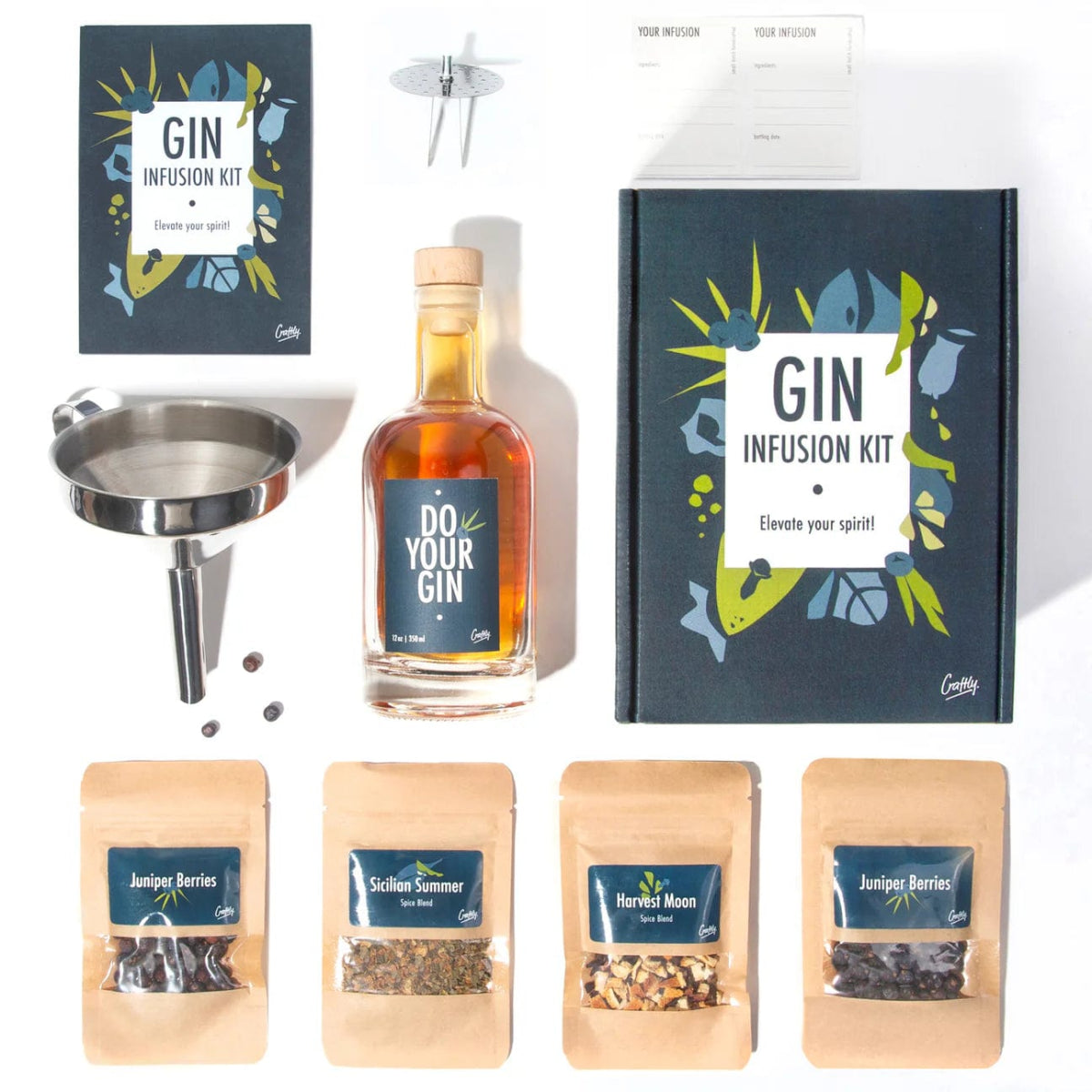 MoodCompanyNL - Maak je eigen GIN - Cadeautip - Craftly - 4260680270872