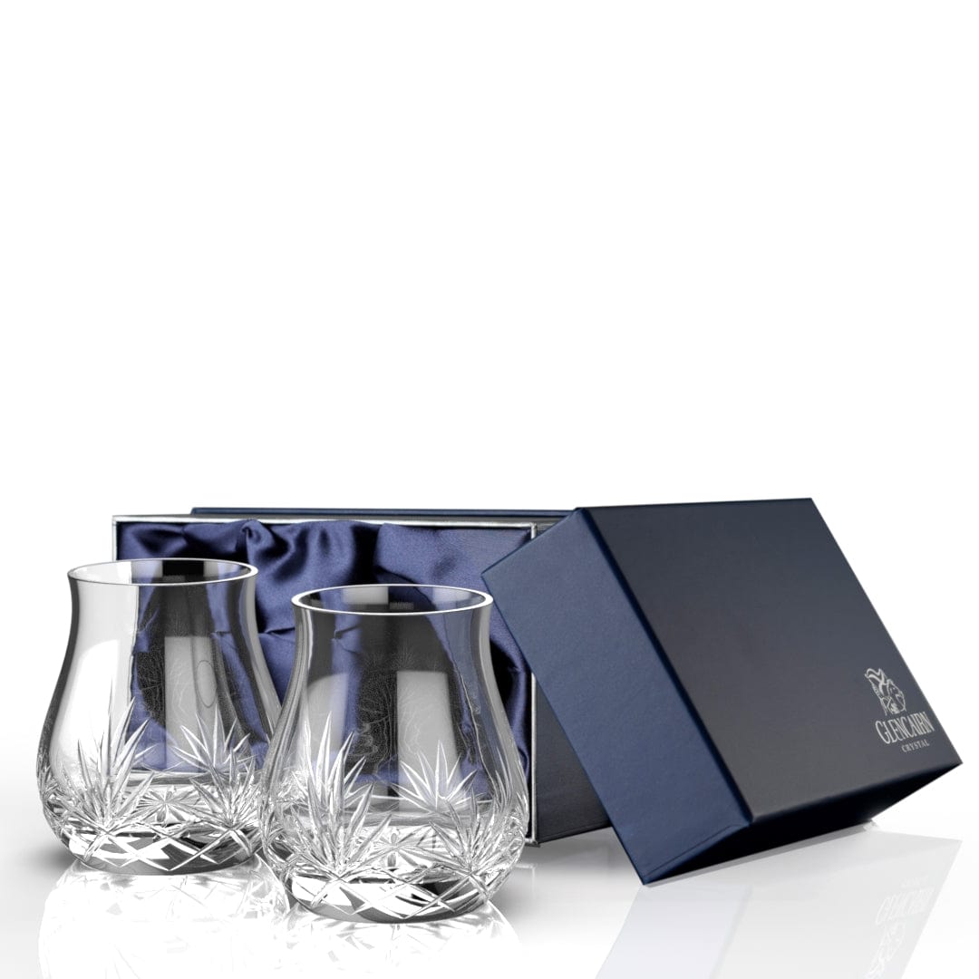 MoodCompanyNL - Mixer glas Cut 2 stuks - Geschenkverpakking - Loodkristal - Glencairn Crystal Scotland - 0884513000401