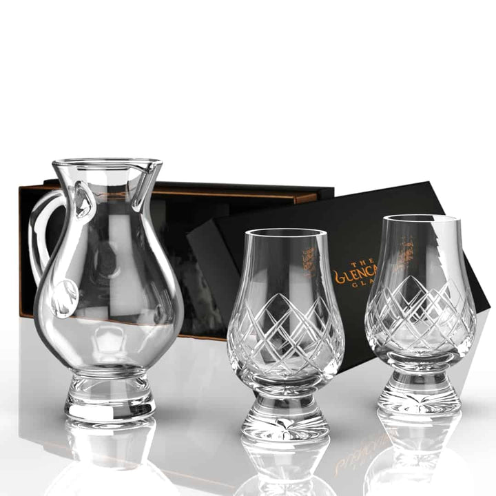 Mood_Company Combinatieset 2 Glencairn Cut whiskyglazen 1 WaterJug 2 Kijkglazen en Pipette