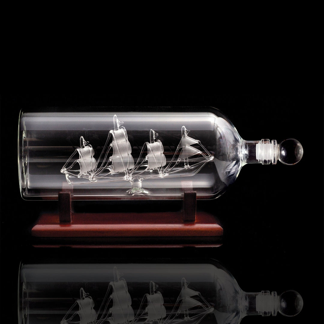 Mood_Company Karaf Schip in een fles - 750ml - Handgemaakt - Original Products UK