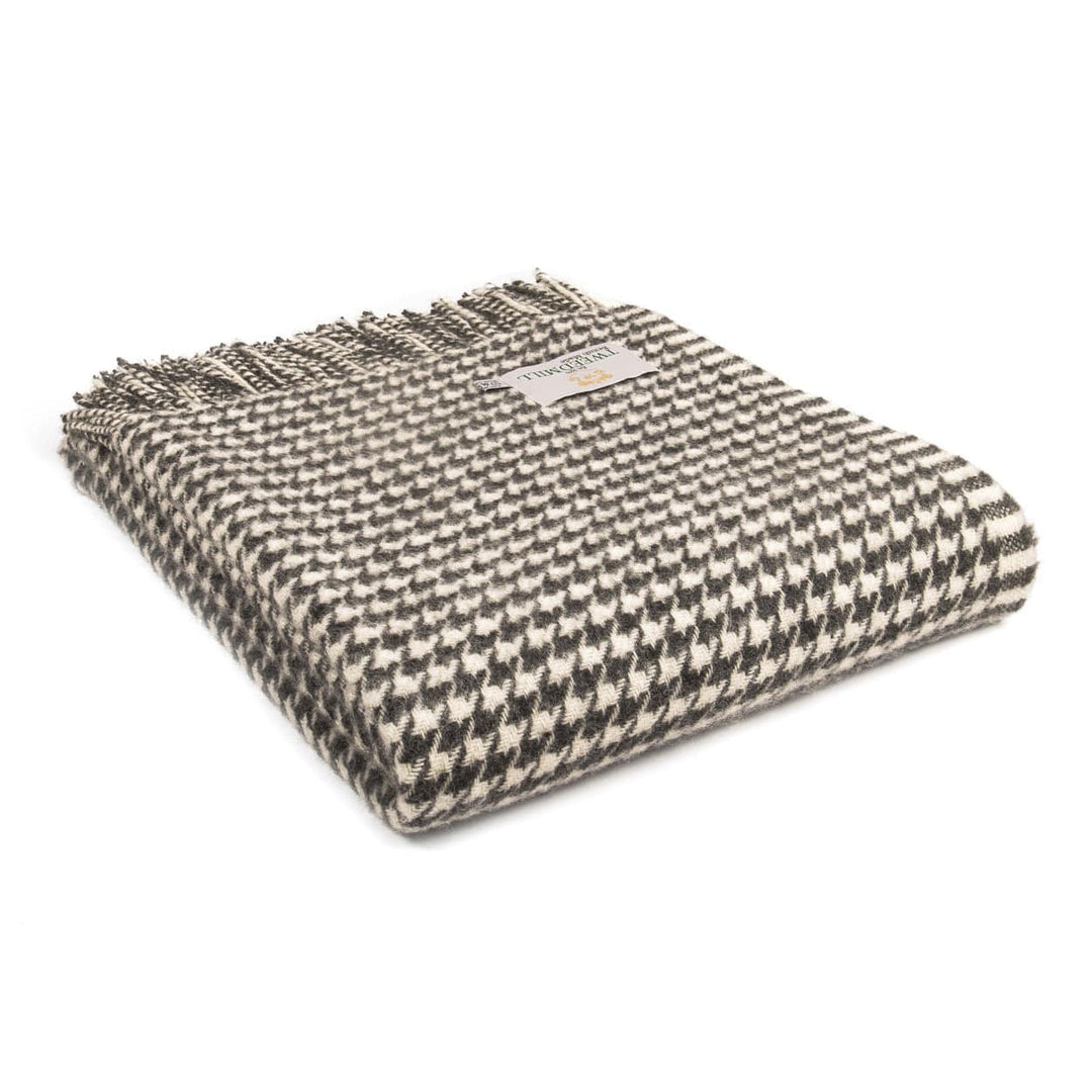 Mood_Company Plaid Houndstooth Grijs (Charcoal)