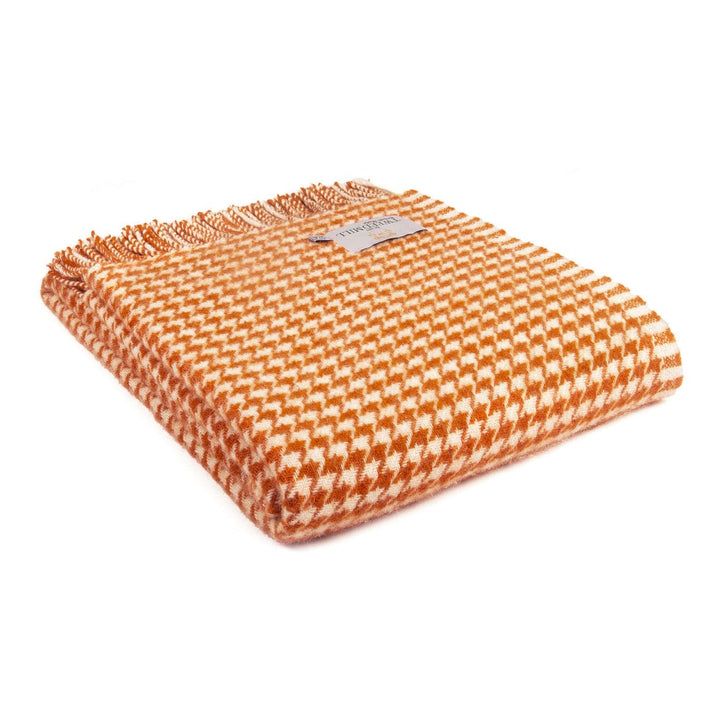 Mood_Company Plaid Houndstooth Oranje (Pumkin)