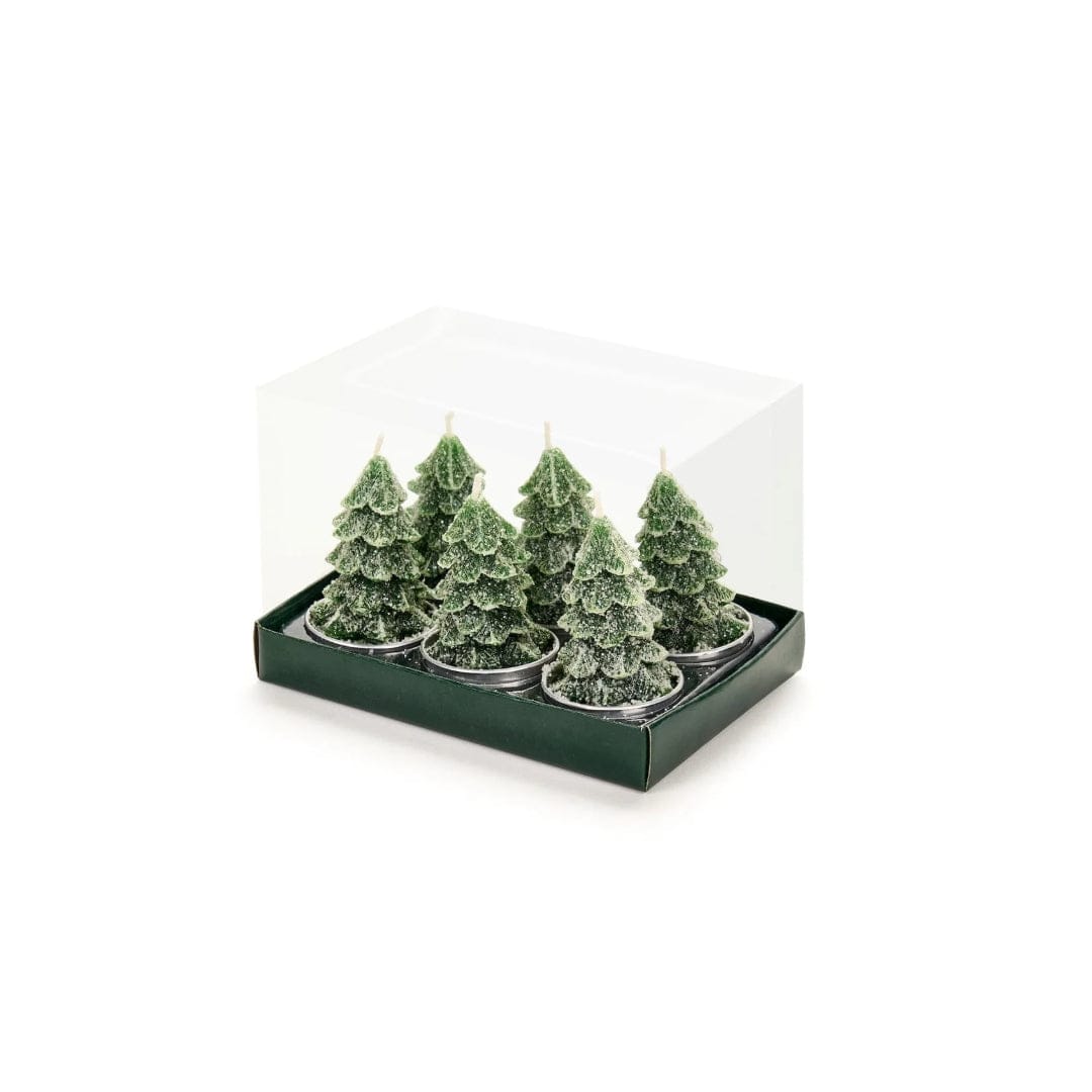 Mood_Company waxinelichtjes kerstboom - 6 stuks