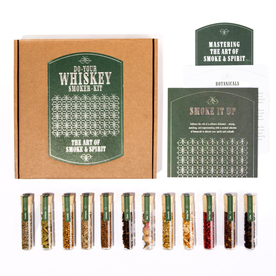 Mood_Company Whisky Smoker Botanical Set - Voor gebruik met een Smoker - Craftly