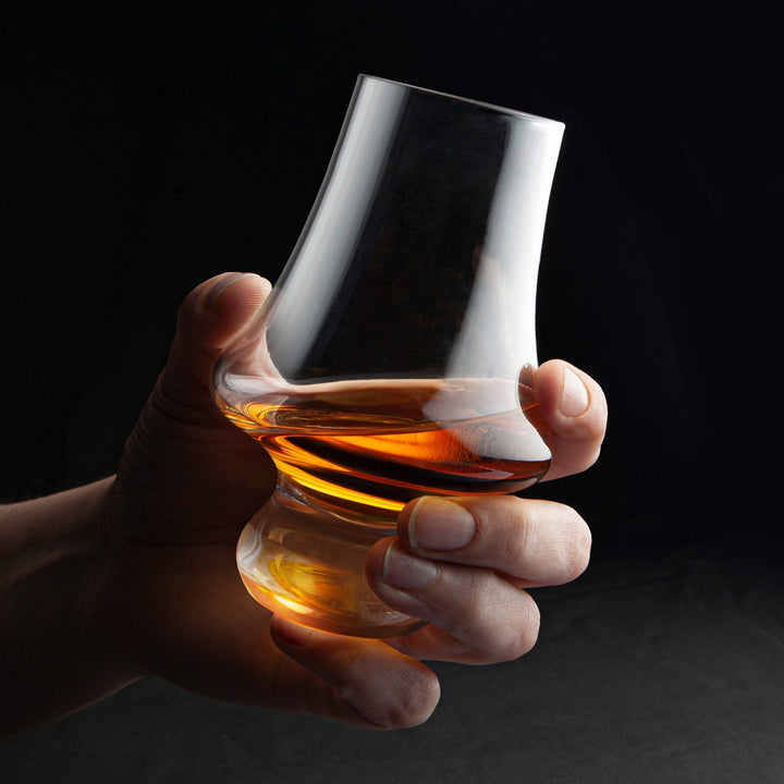 Mood_Company Whiskyglas Flight Tasting set - 3 glazen met houten whiskyglashouder - Final Touch