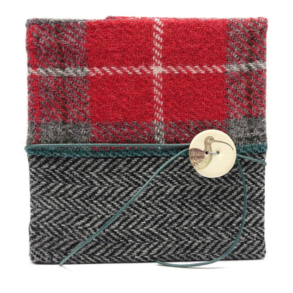 MoodCompanyNL - Notitieboek Vierkant Rood met Wulp - 6095634985971