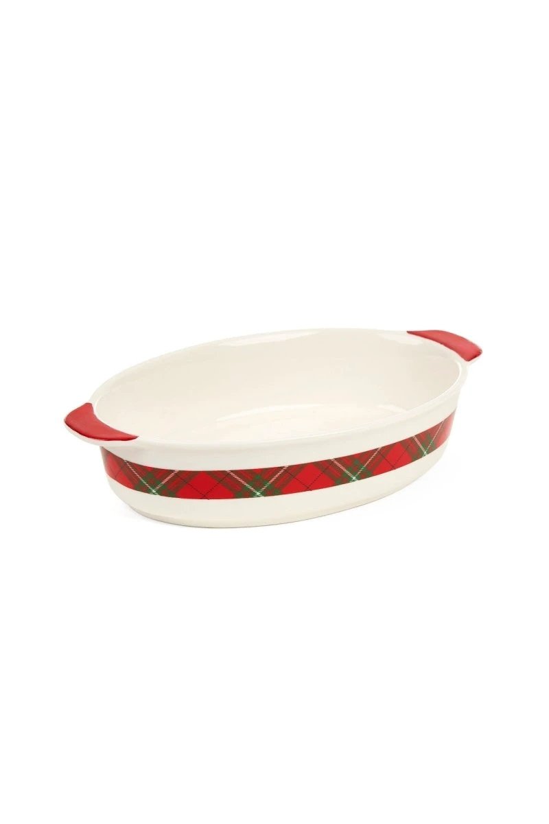 Ovenschalen tartan - 2 stuks - Cartolina - Nuvole di Stoffa by Mood4Christmas
