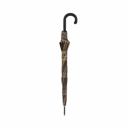 MoodCompanyNL - Paraplu Golf Flex Bruin Geel - Fiberglass - Dsn 116 cm - Lengte 95 cm - Doppler - 9003034360240