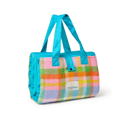 Mood Company - Picknickkleed Rainbow Check - Festival - Waterdicht - 137x170cm - Tweedmill - 5060958306499