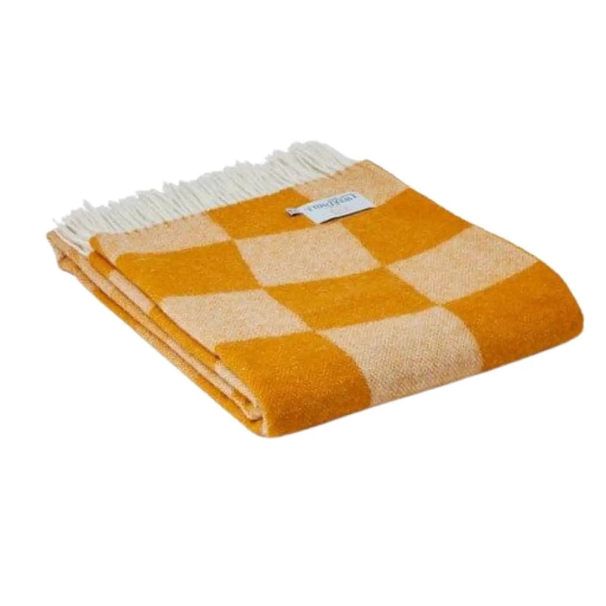 Mood Company - Plaid Bijou goud - 150x183 - Nieuw Wol - Tweedmill UK - 5060958302903