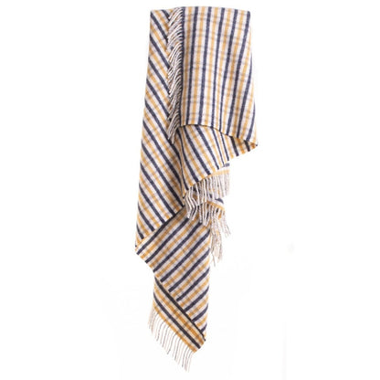 MoodCompanyNL - Plaid Lifestyle Blauw (Navy) - 150x183 - Nieuw Wol - Tweedmill UK - 5060674575780