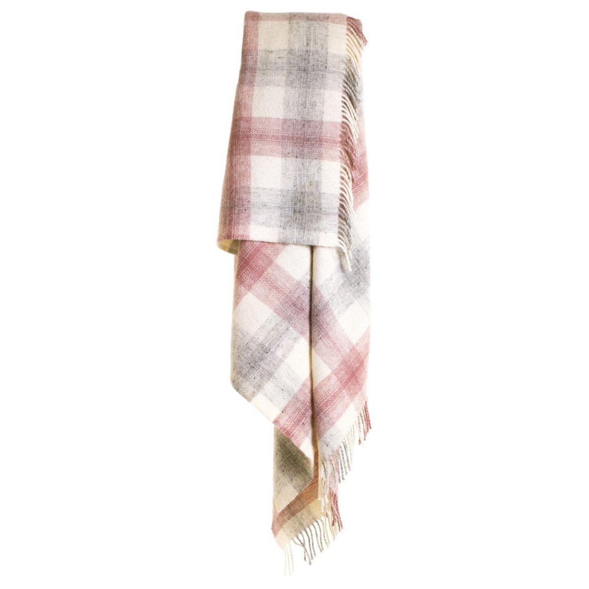 Mood Company - Plaid Meadow Dusky Roze - 150x183 - Nieuw Wol - Tweedmill UK - 5060567827453