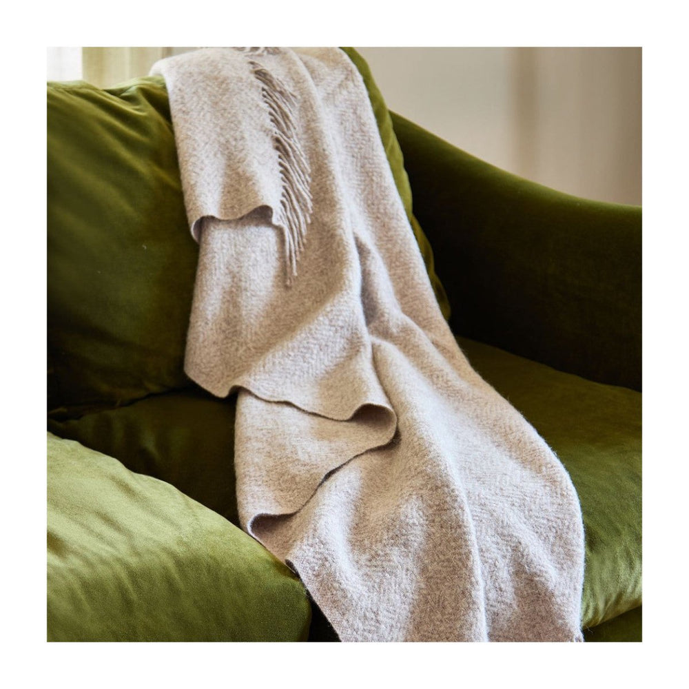 Mood Company - Plaid Moorland Hazel – Pure New Wool – 130x200 cm - Tweedmill - 5060958306284