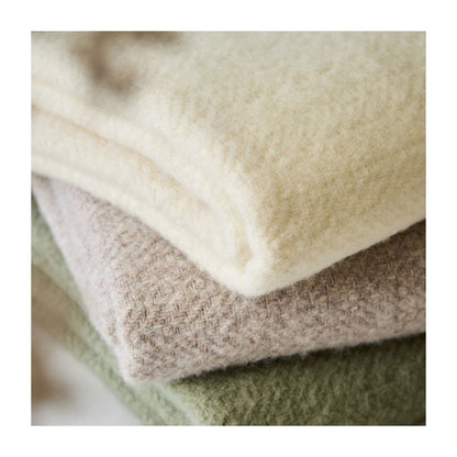 Plaid Moorland Sage – Pure New Wool – 130x200 cm - Tweedmill by Mood Company