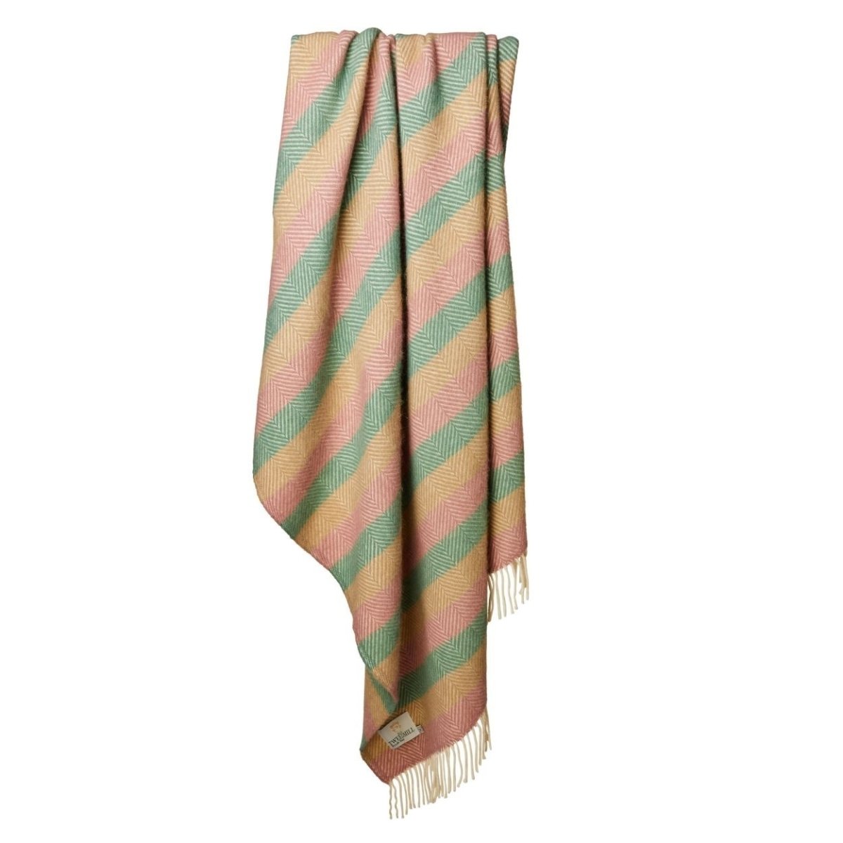 Mood Company - Plaid Summer Breeze Stripe - 150x183 - Nieuw Wol - Tweedmill UK - 5060958305386