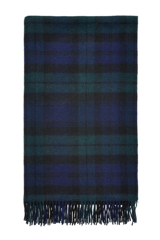 MoodCompanyNL - Plaid Tartan Black Watch - Merino Lamswol - 140x185 - Bronte by Moon Scotland - 5057900079372
