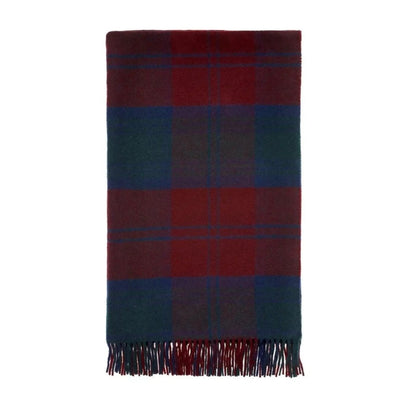 Mood Company - Plaid Tartan Lindsay - Merino Lamswol - 140x185 - Bronte by Moon Scotland - 6095633983923