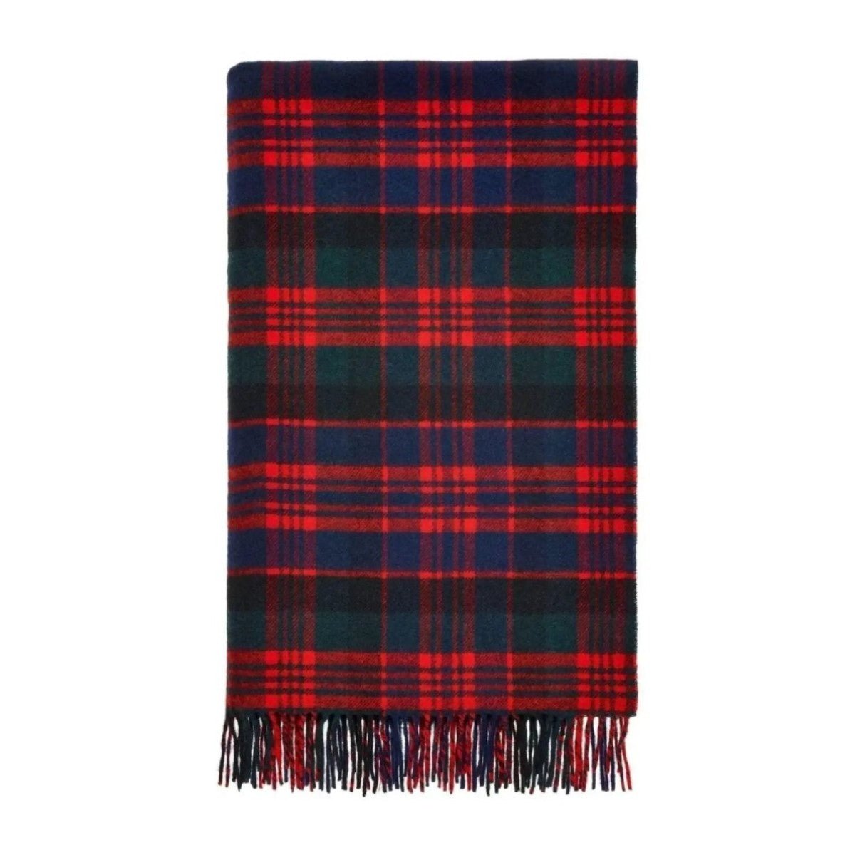 Mood Company - Plaid Tartan MacDonald - Merino Lamswol - 140x185 - Bronte by Moon Scotland - 6095634285200