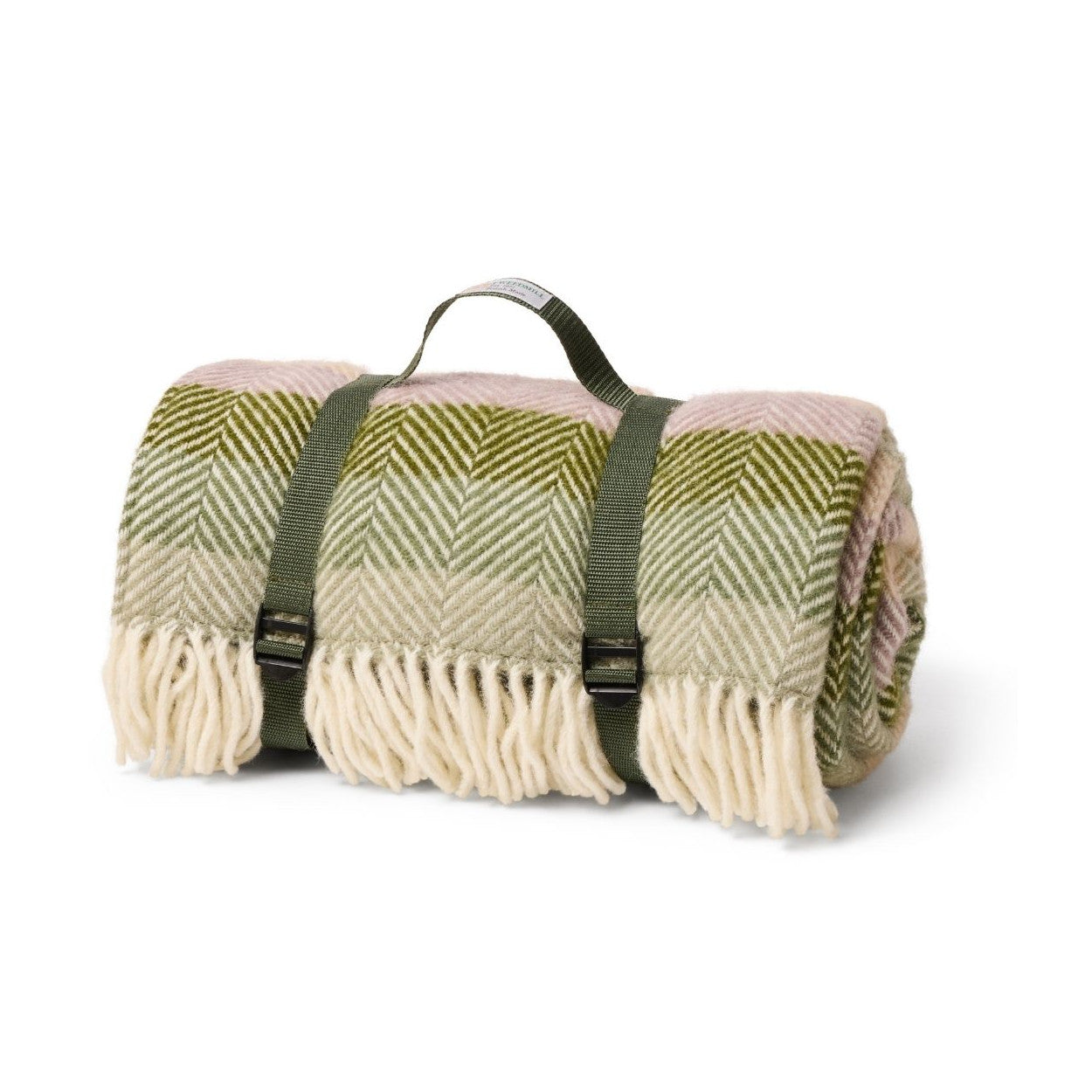 Picknickkleed Polo Botanical Stripe - Wol - Waterdicht - 150x183cm - Tweedmill