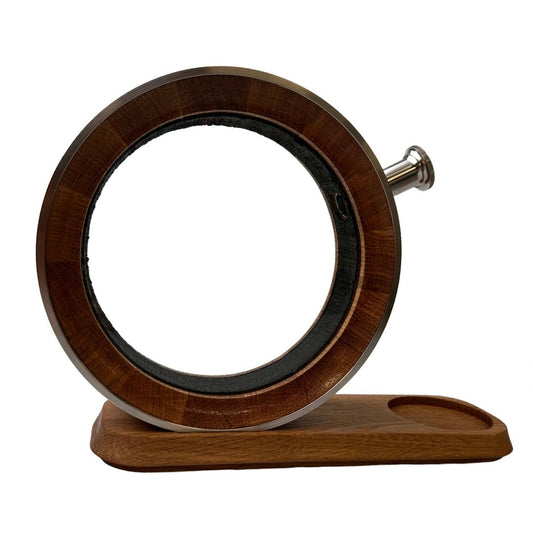 MoodCompanyNL - Porthole Decanter 700 ml – Luxe whiskykaraf van geblakerd Amerikaans eiken & glas (kopie) - 6151217498471